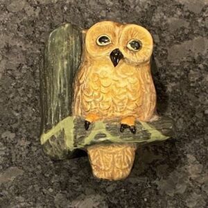 Carol Halmy Wise Owl Trinket Box